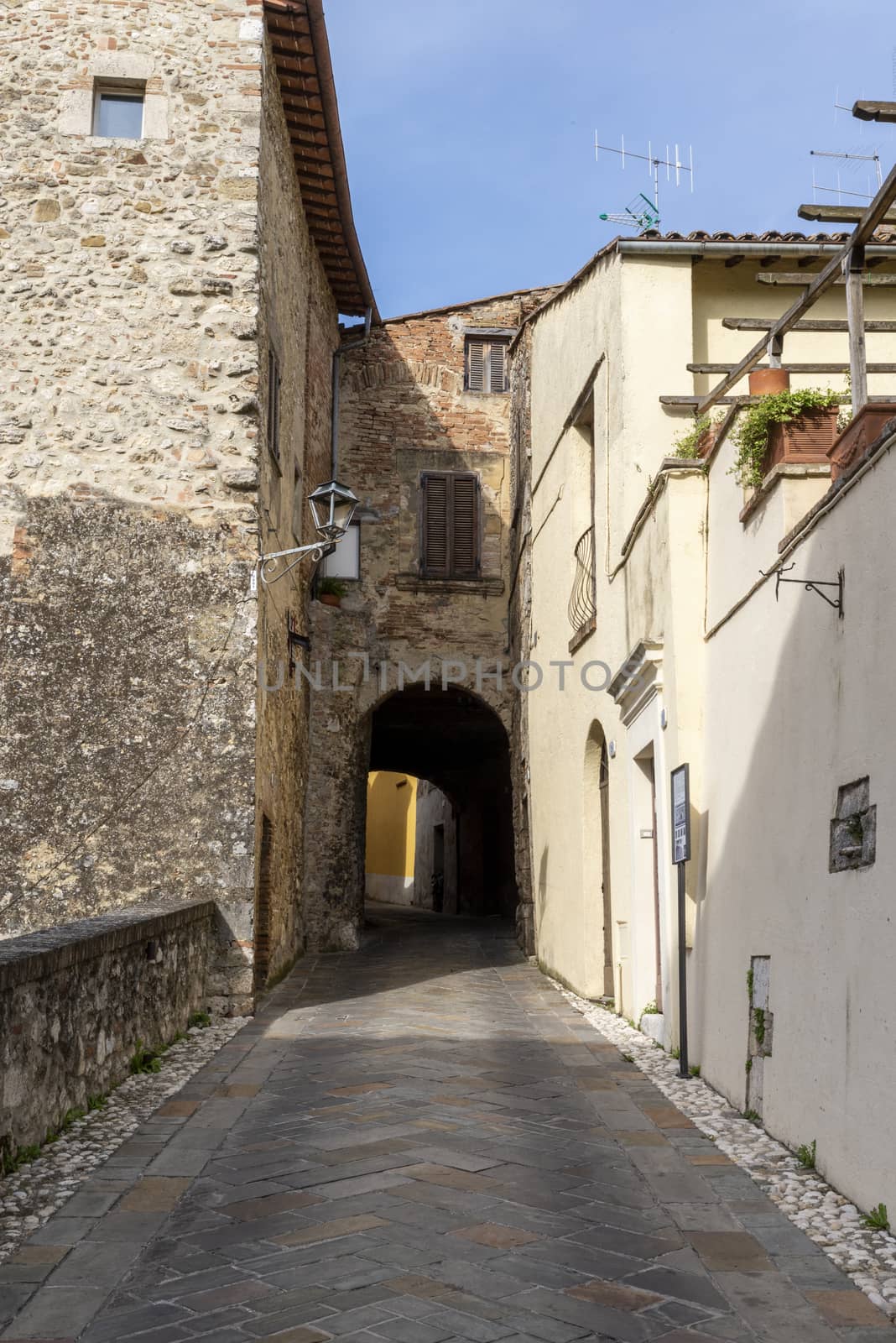 architecture of the village of San Gemini by carfedeph