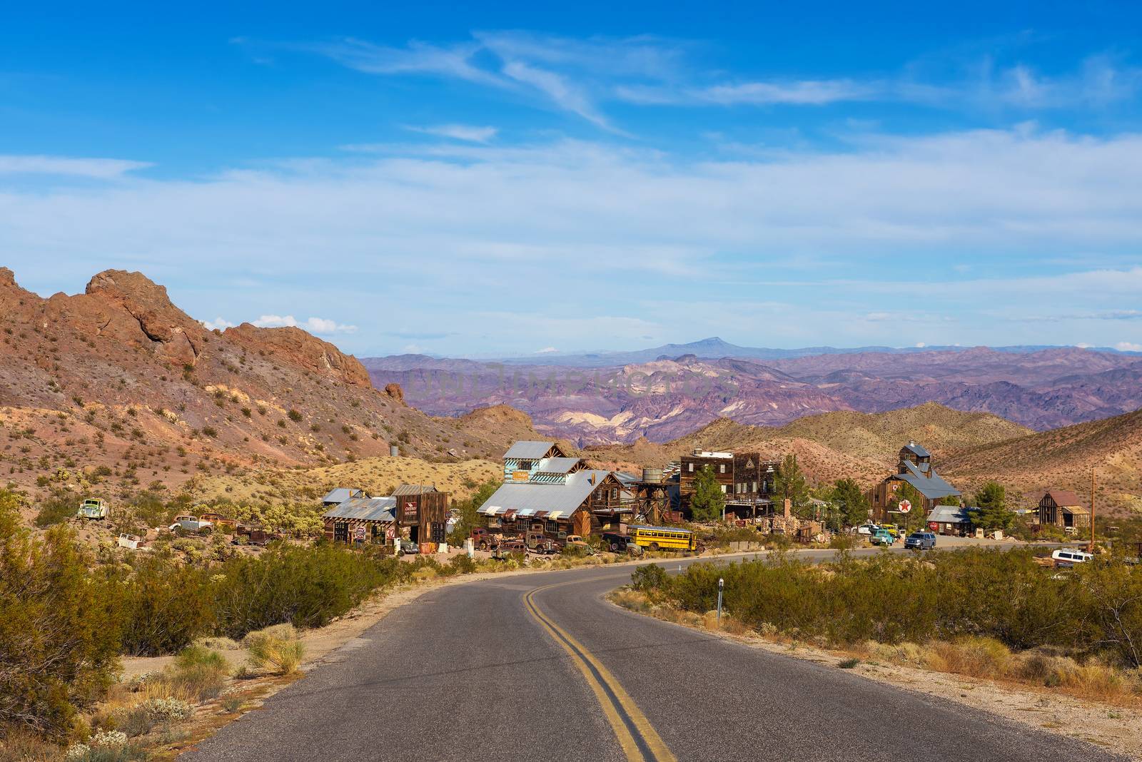 Nelson ghost town located in the El Dorado Canyon near Las Vegas, Nevada by nickfox