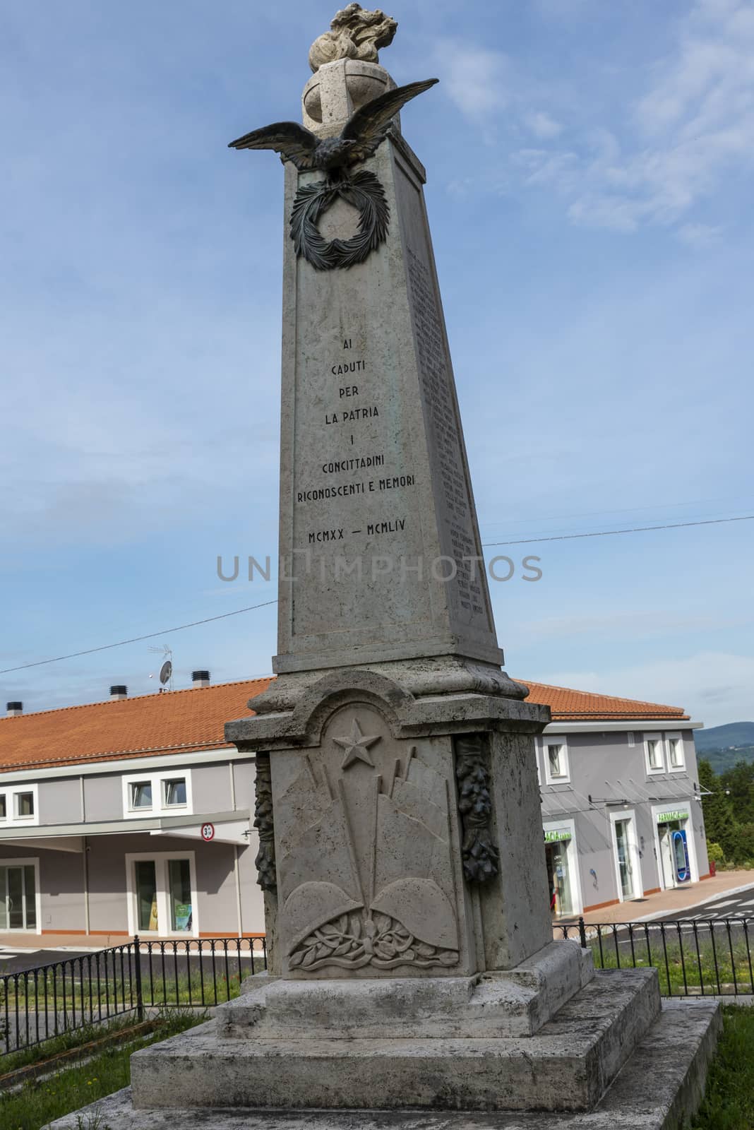 monument outside the walls of San Gemini by carfedeph