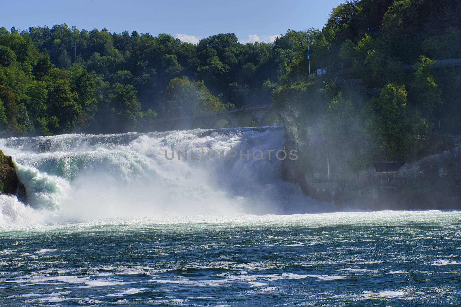 The Rhine Falls at Schaffhausen by Bullysoft