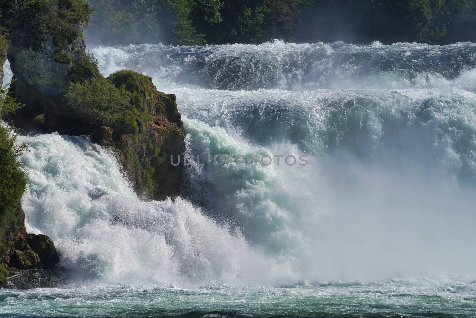 The Rhine Falls at Schaffhausen by Bullysoft