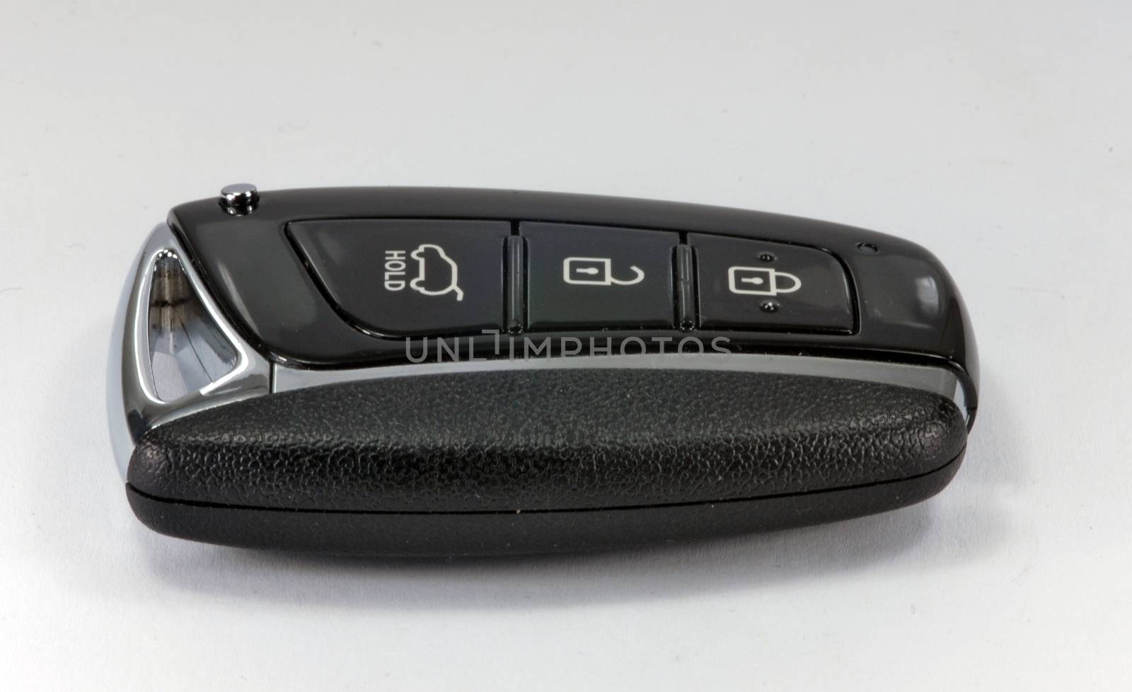 Car key isolated on white background