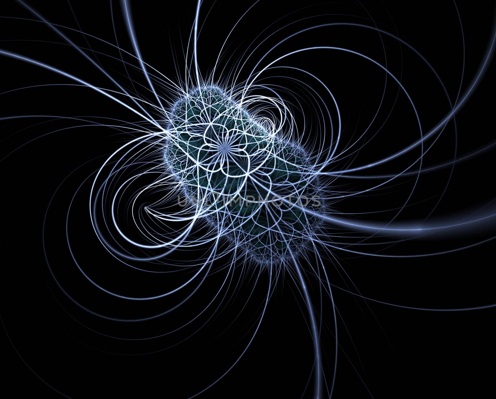 Rendering viruses in infected organism, viral disease epidemic, virus abstract background. Hepatitis, H1N1, HIV. FLU. AIDS