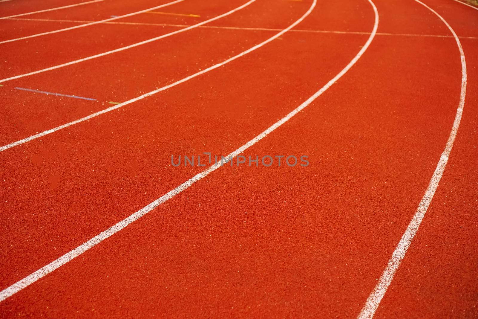 Running court for people exercise and jogging. by Suwant