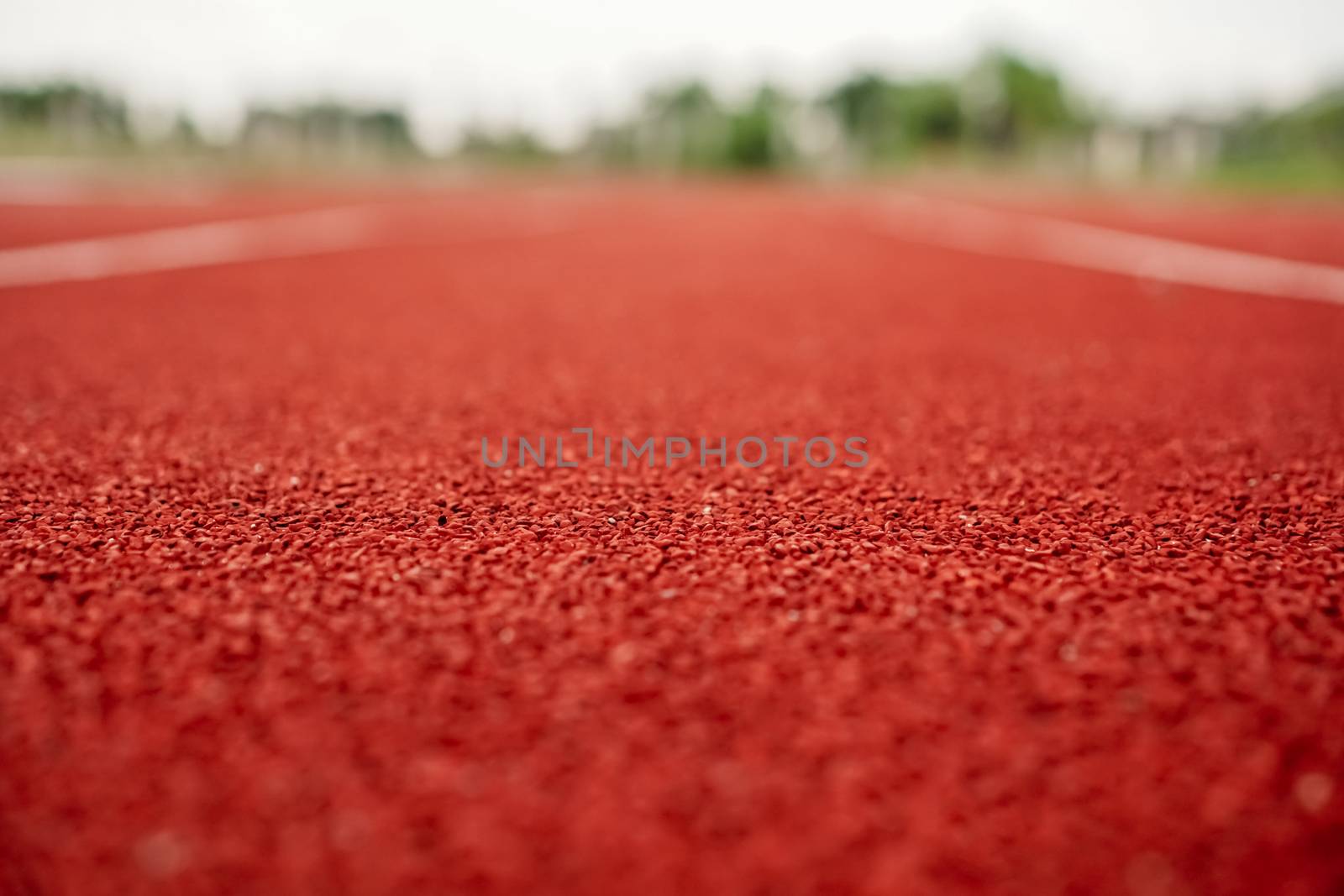 Running court for people exercise and jogging public outdoor park.