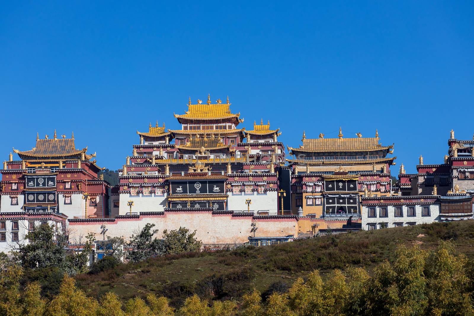 Songzanlin Temple also known as the Ganden ( Shangri-La), Yunnan by freedomnaruk