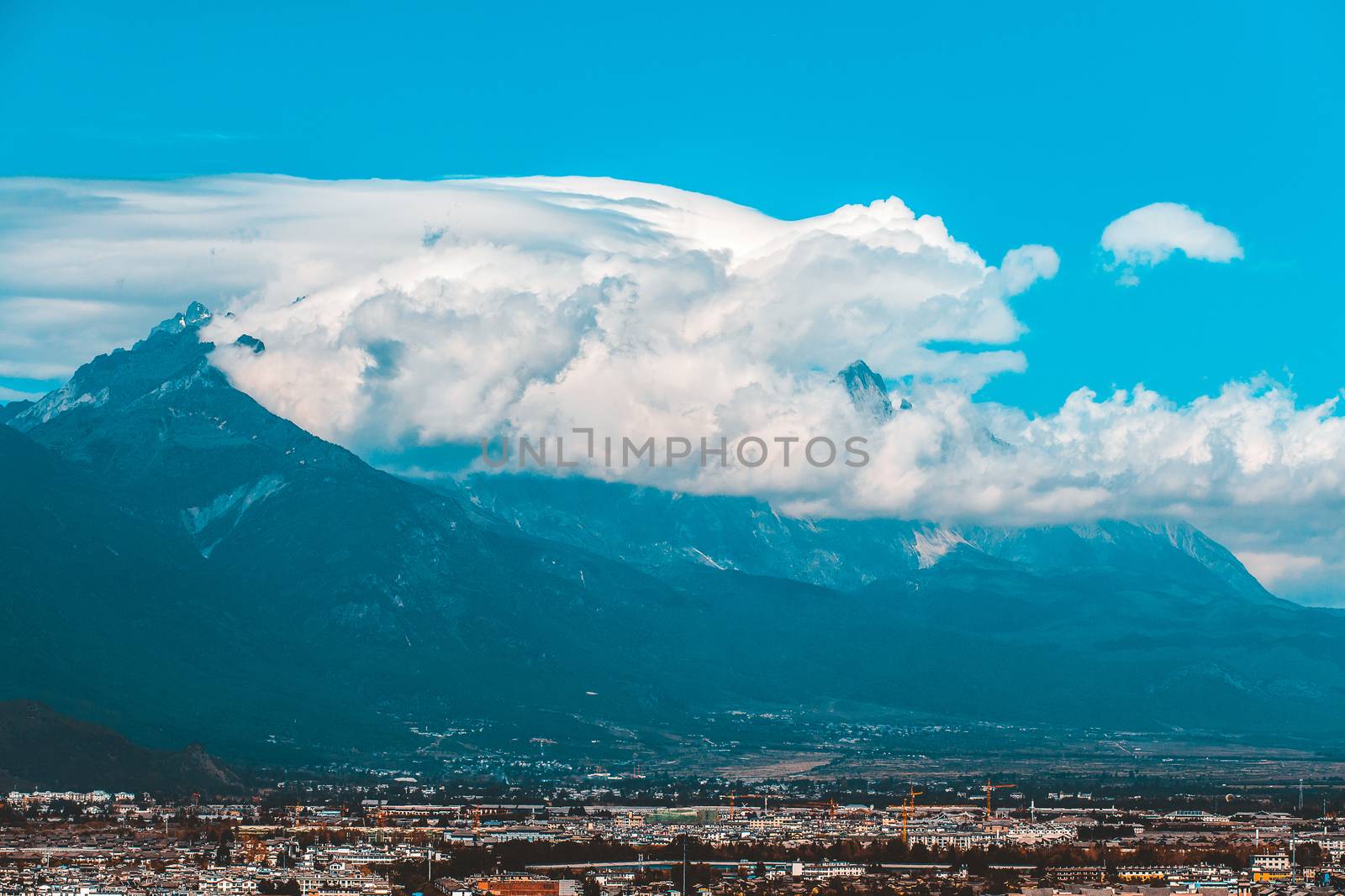 The view from Pagoda (Wangu Tower) on Lion Hill. Located in Old  by freedomnaruk