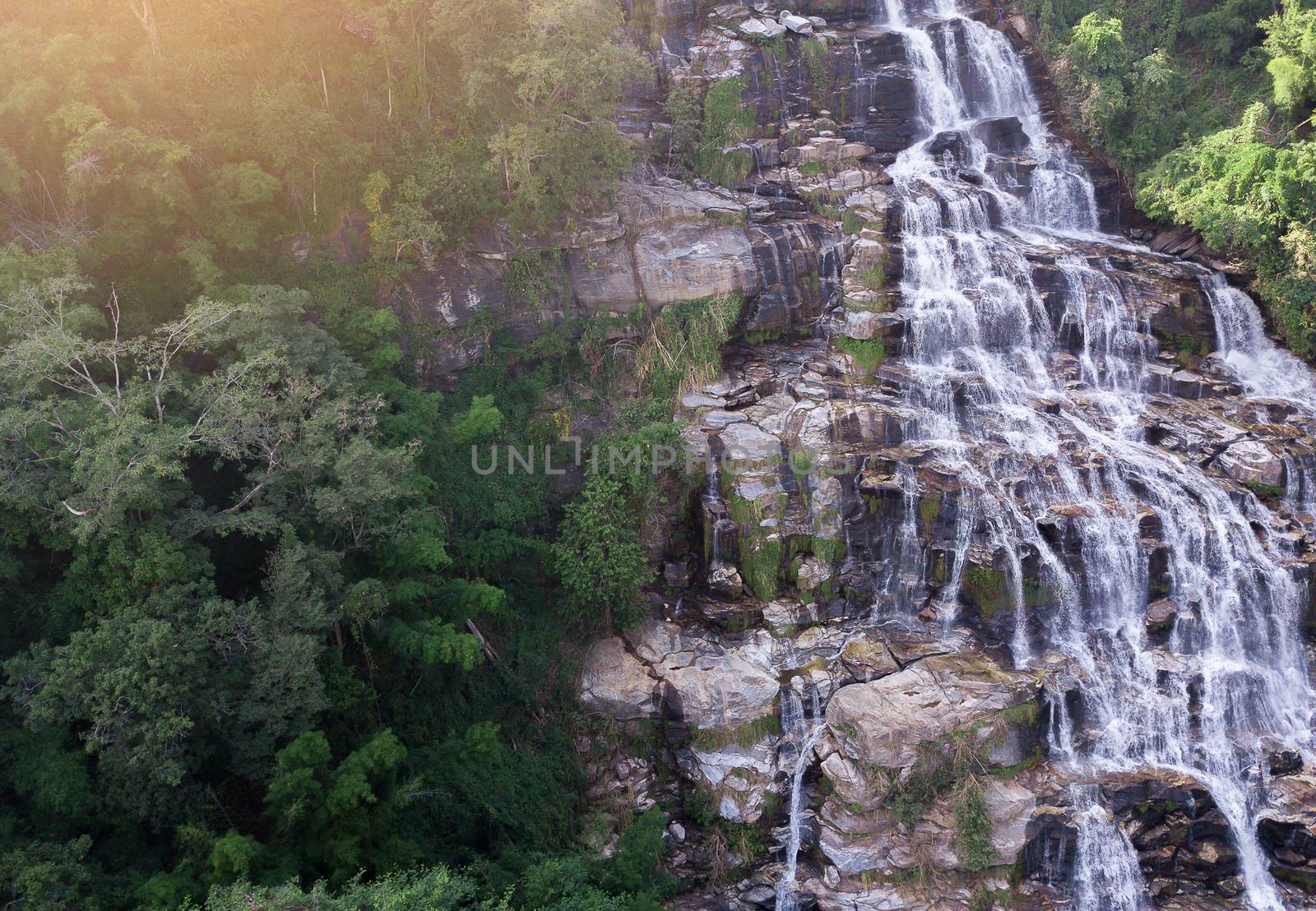 Mae Ya Waterfall Doi Inthanon, Chiang Mai Thailand by freedomnaruk