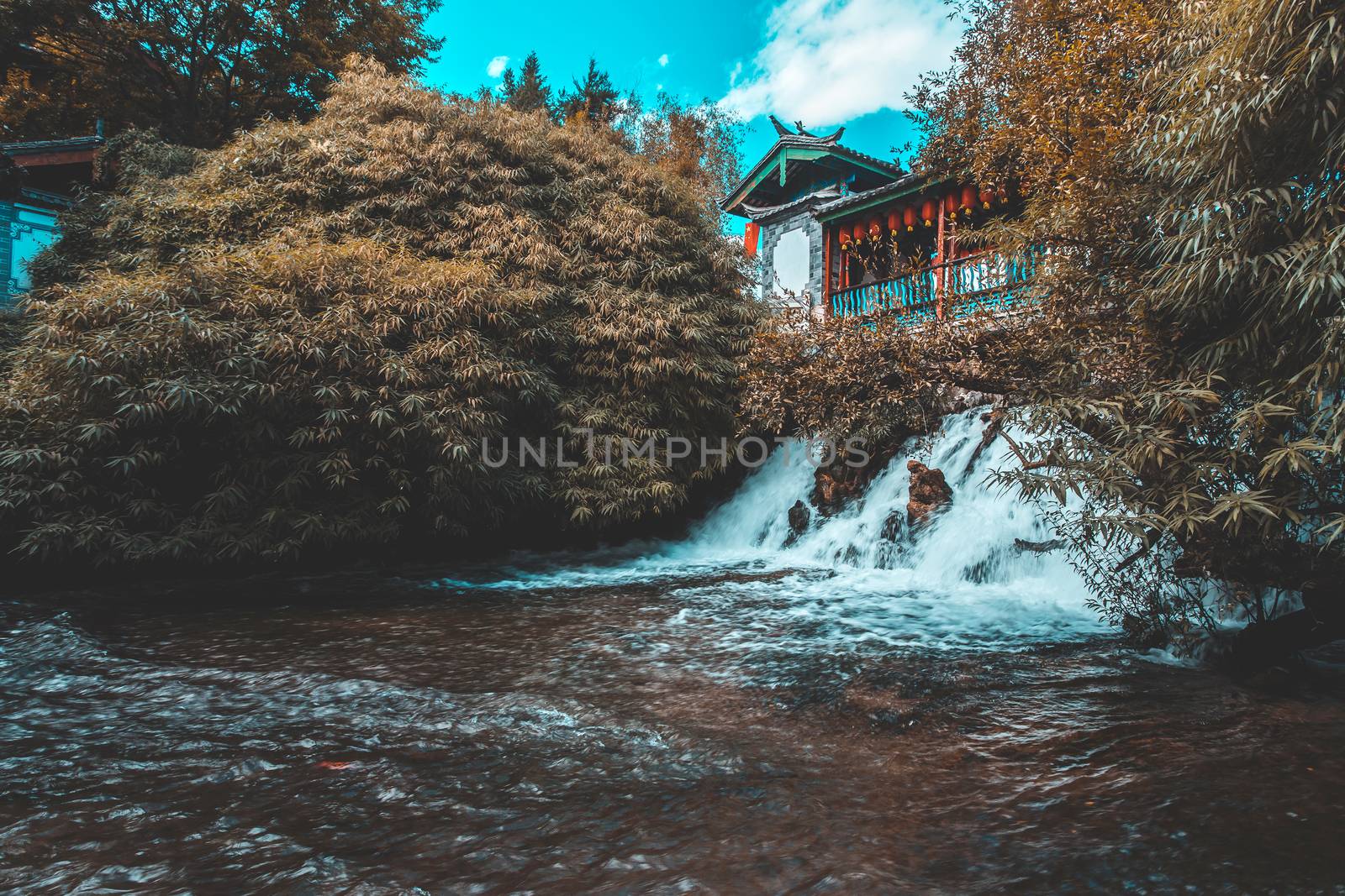 Beautiful view of the Jade Dragon Snow Mountain and the Suocui B by freedomnaruk