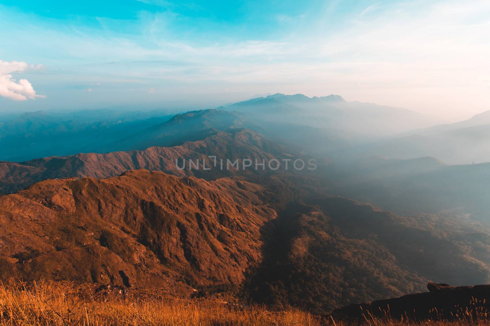 Mulayit Taung golden light of the morning sun and the mist cover by freedomnaruk