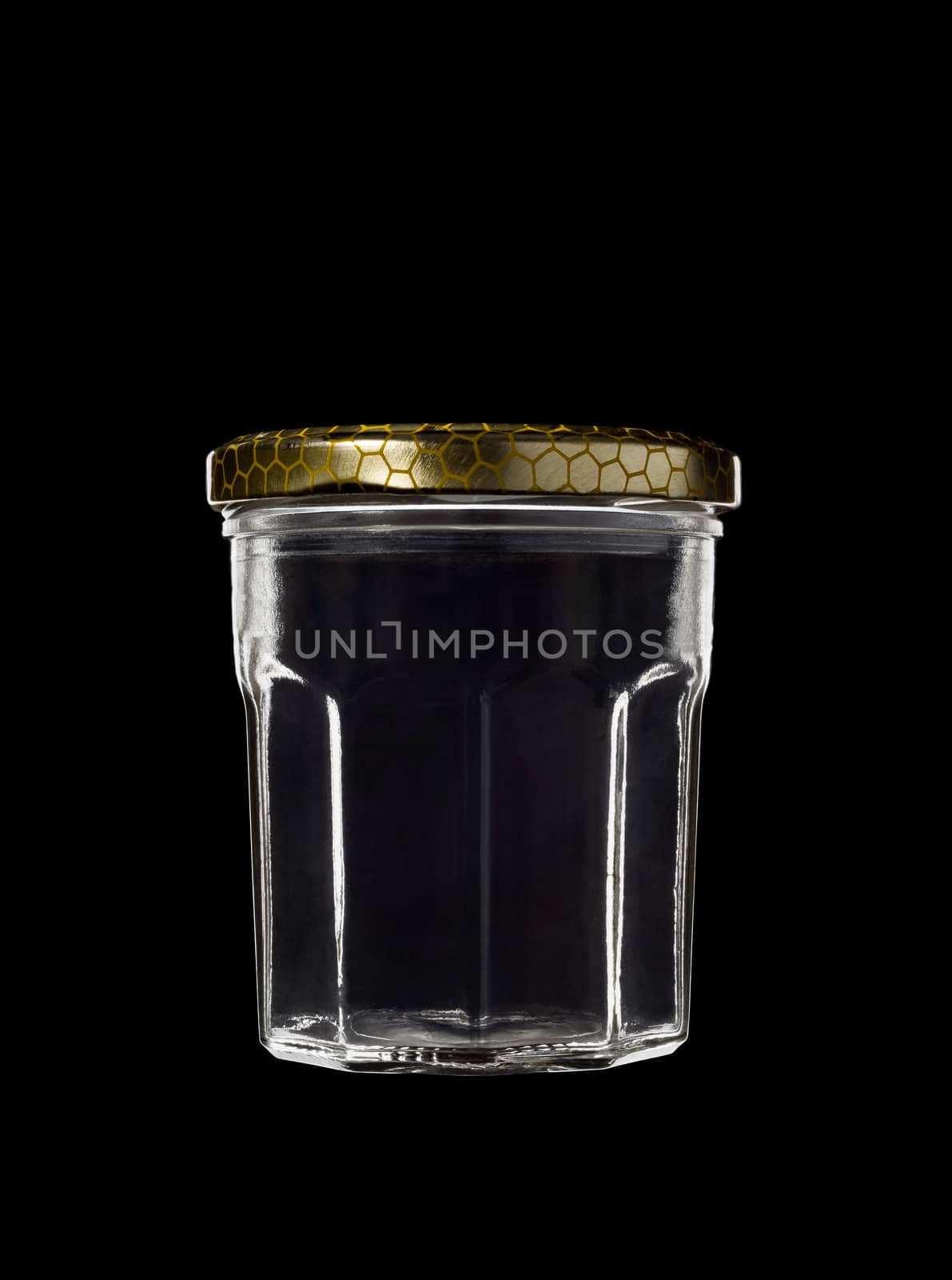 Glass Jar with Golden Lid by MaxalTamor