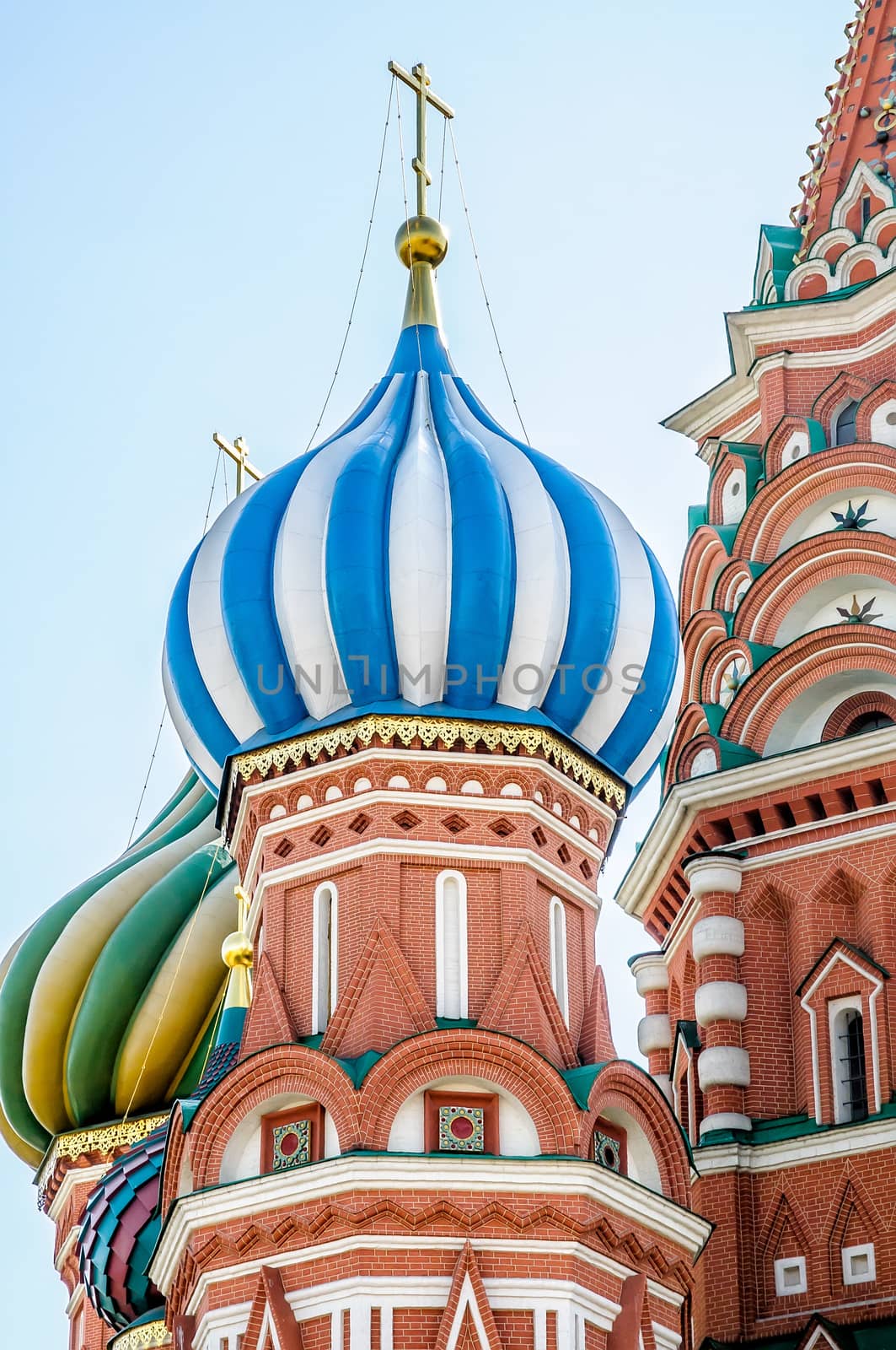 Detail of Saint Basil's in Moscow by MaxalTamor