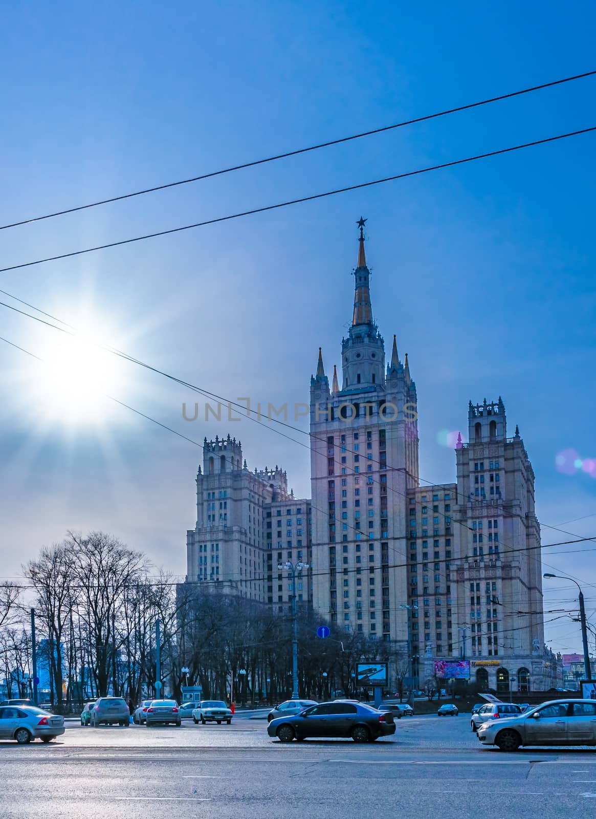 Stalin's Skyscreper Building  by MaxalTamor