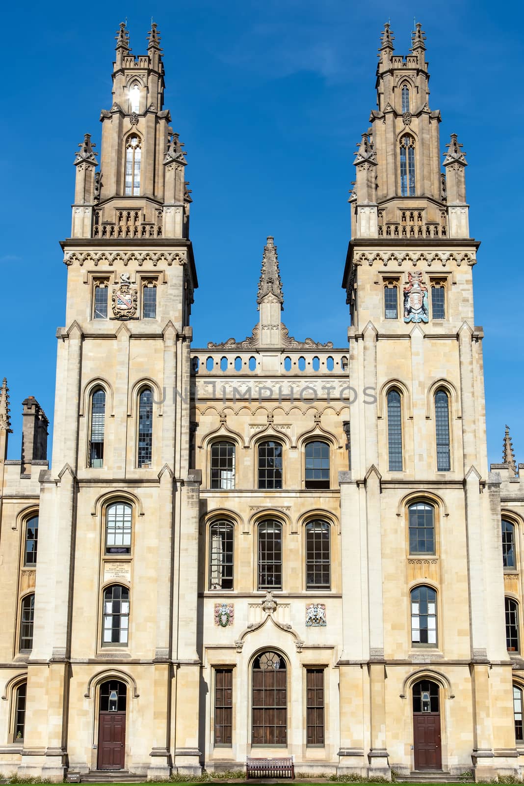 The All Souls College in Oxford, UK