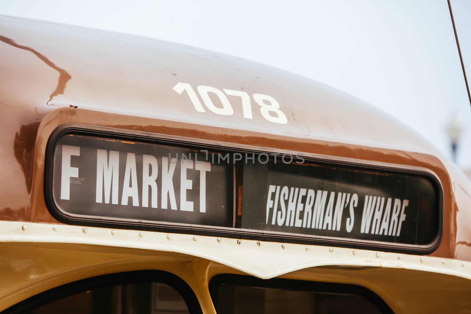 Tram in San Francisco USA by FiledIMAGE