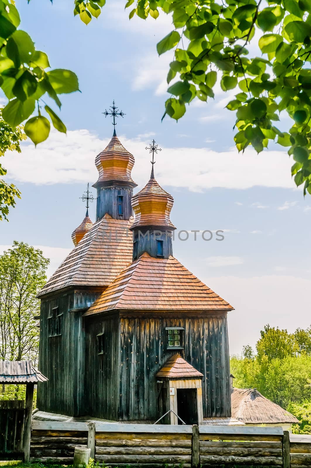 A typical ukrainian antique orthodox church by MaxalTamor