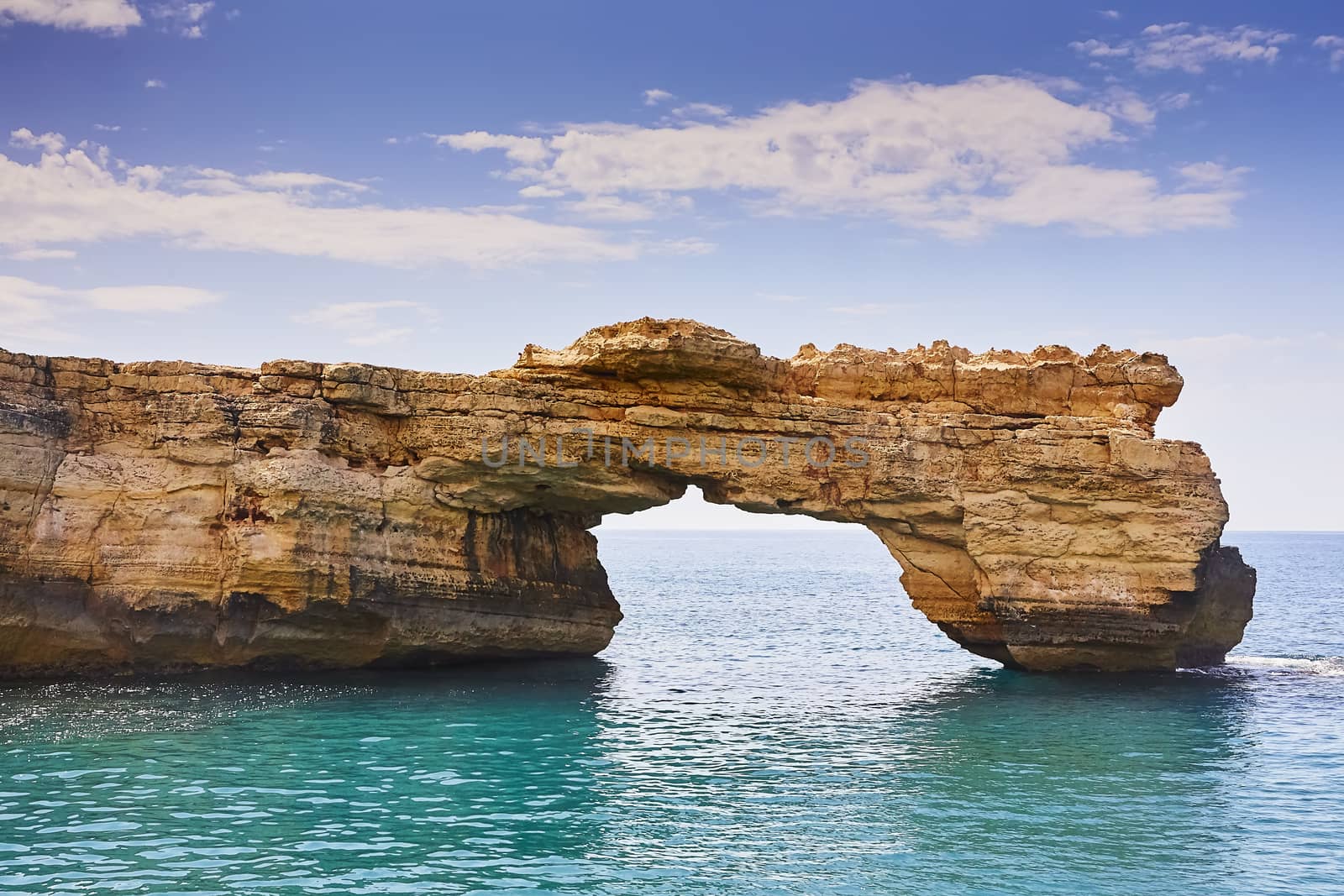 THE CRETE ISLAND, GREECE - MAY 30, 2019: The seaview near the coastline of the Crete island.