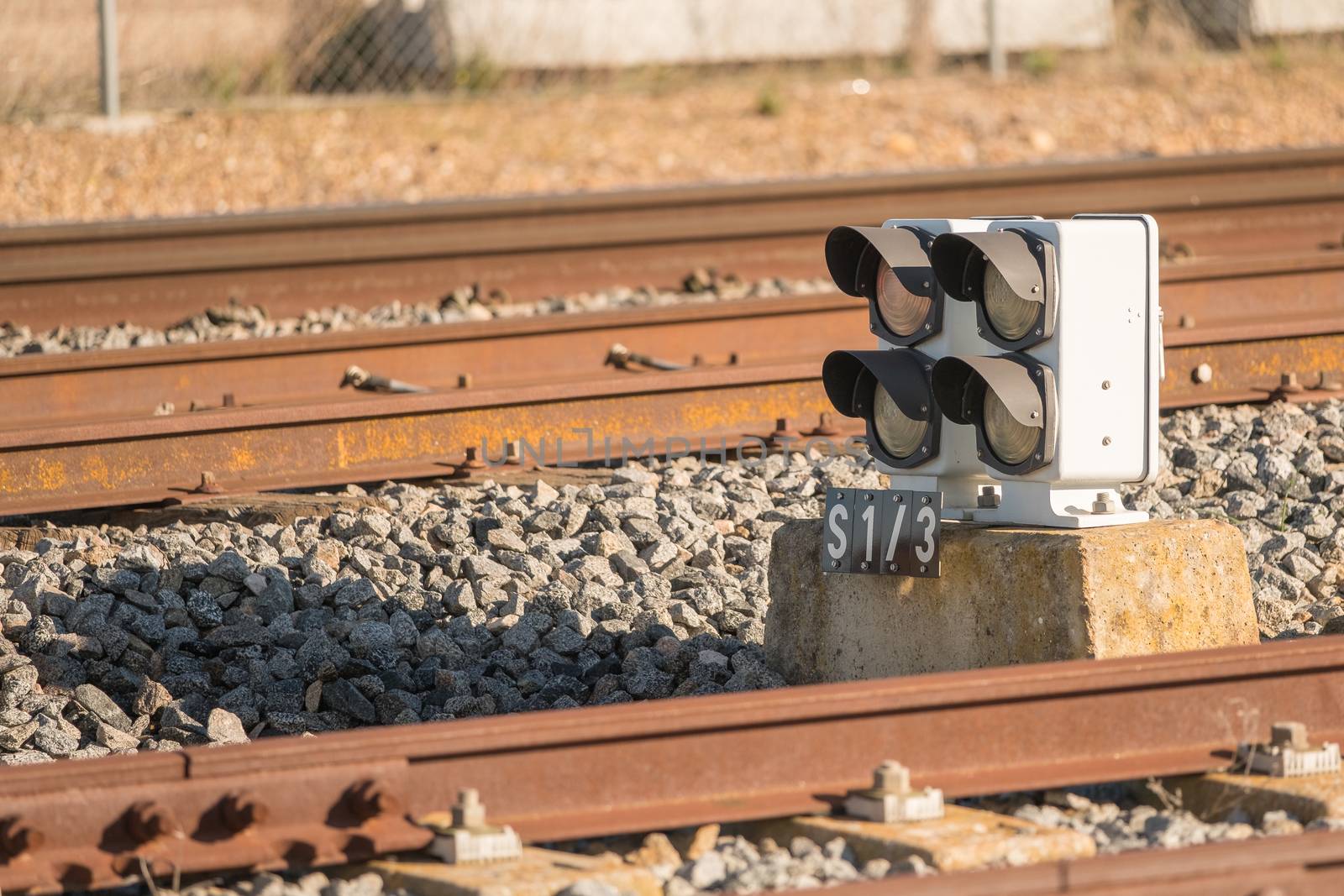 Railroad traffic-light by EduardoMT