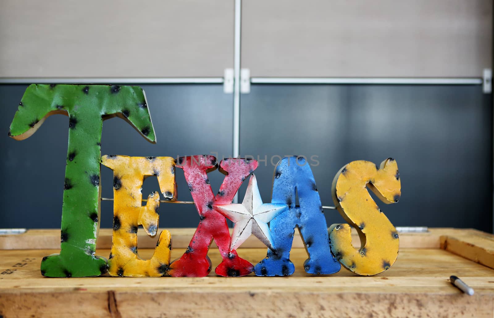 Colorful Texas decoration by GSPhotography