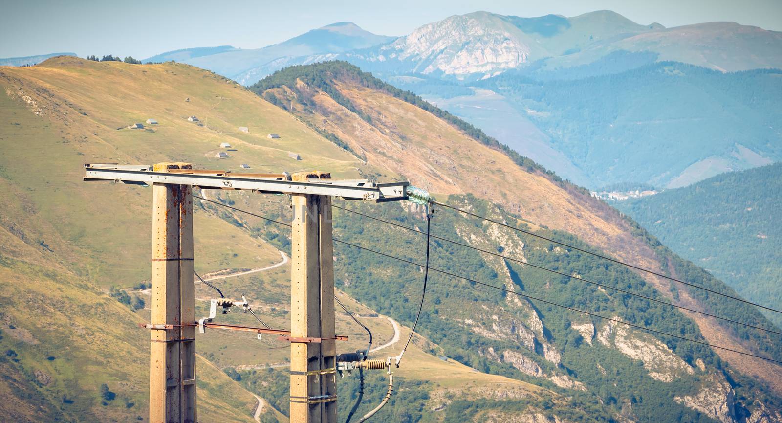 Pyrenees view from the Pla D Adet ski resort by AtlanticEUROSTOXX