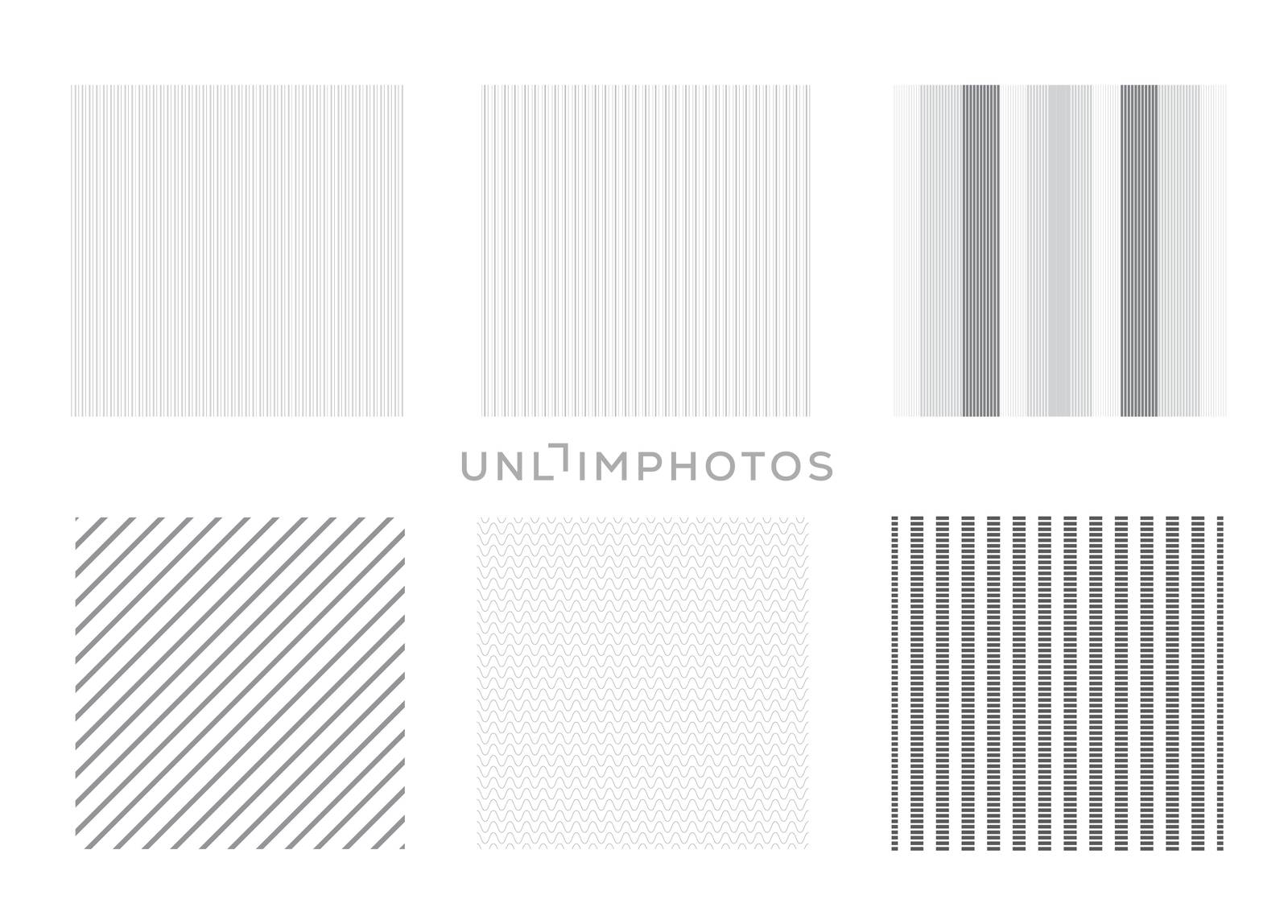  set of abstract line pattern. black and white abstract backgrou by suthee