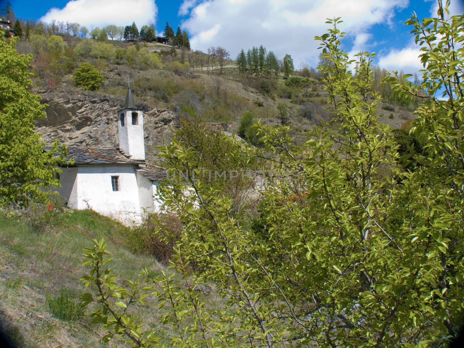 italian alps landscape by bertrand