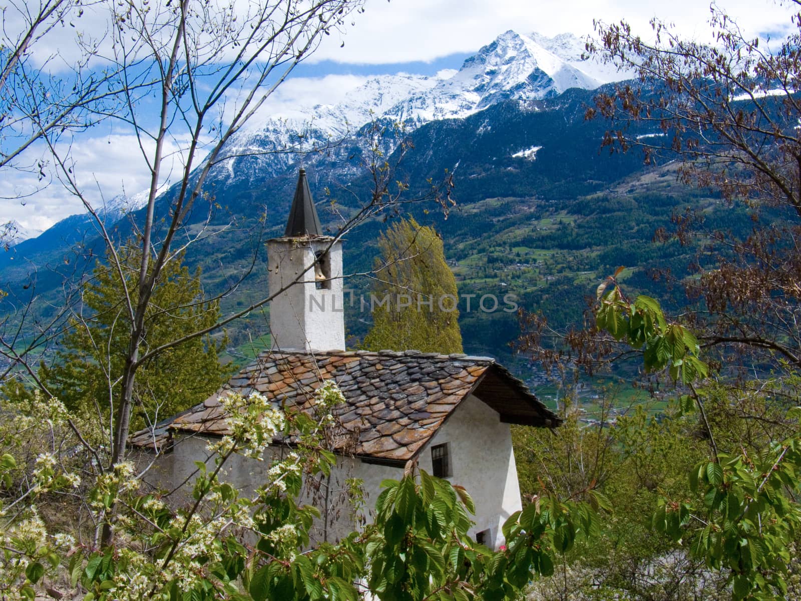 italian alps landscape by bertrand