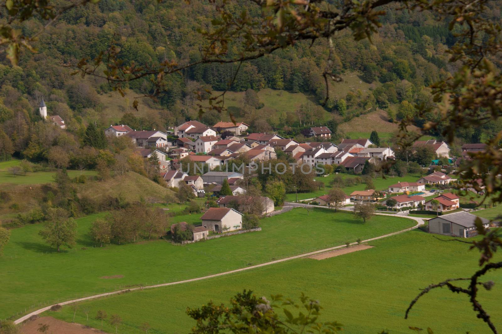 landscape of jura by bertrand