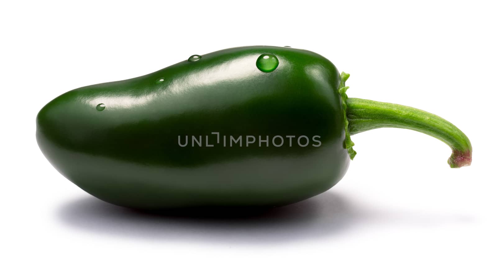 Green TAM Mild Jalapeno. Clipping paths, shadows separated, infinite depth of field. Design element