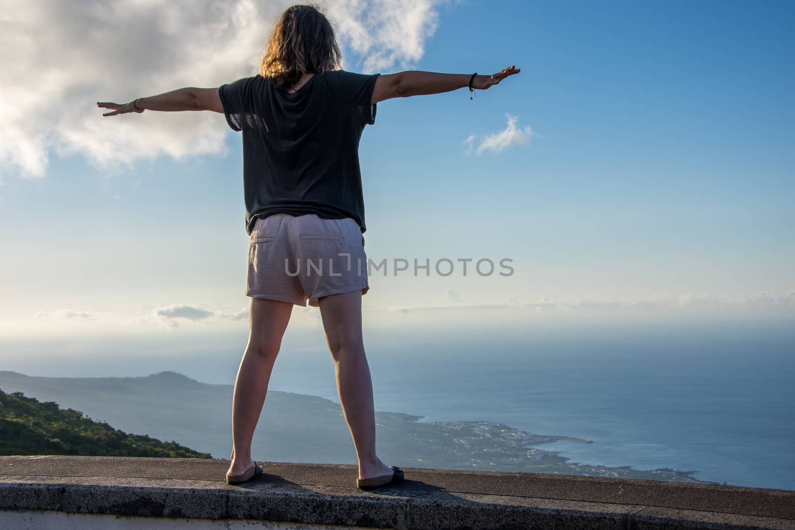 Walk on the Azores archipelago. Discovery of the island of Pico, Azores. Portugal. Madalena