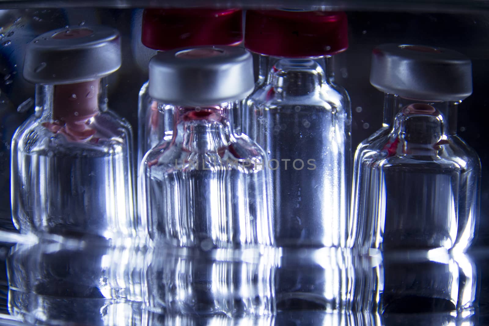 Empty medicine vials by GemaIbarra