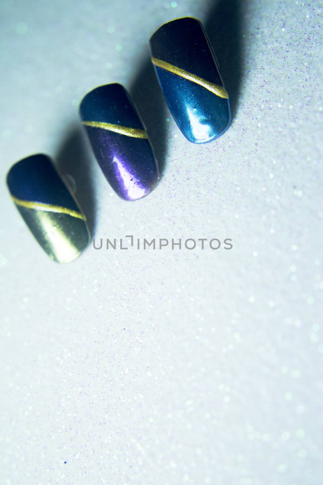 Sample with colors to paint nails by GemaIbarra