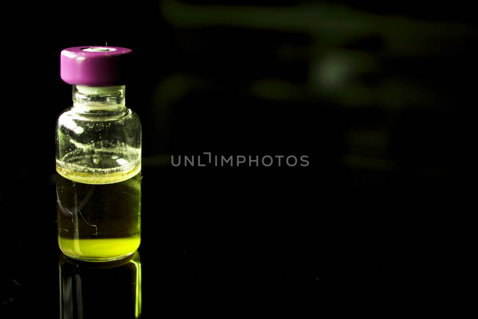 Vaccine vials against virus by GemaIbarra