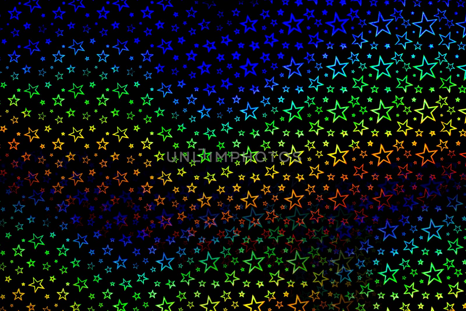 Colorful stars on background