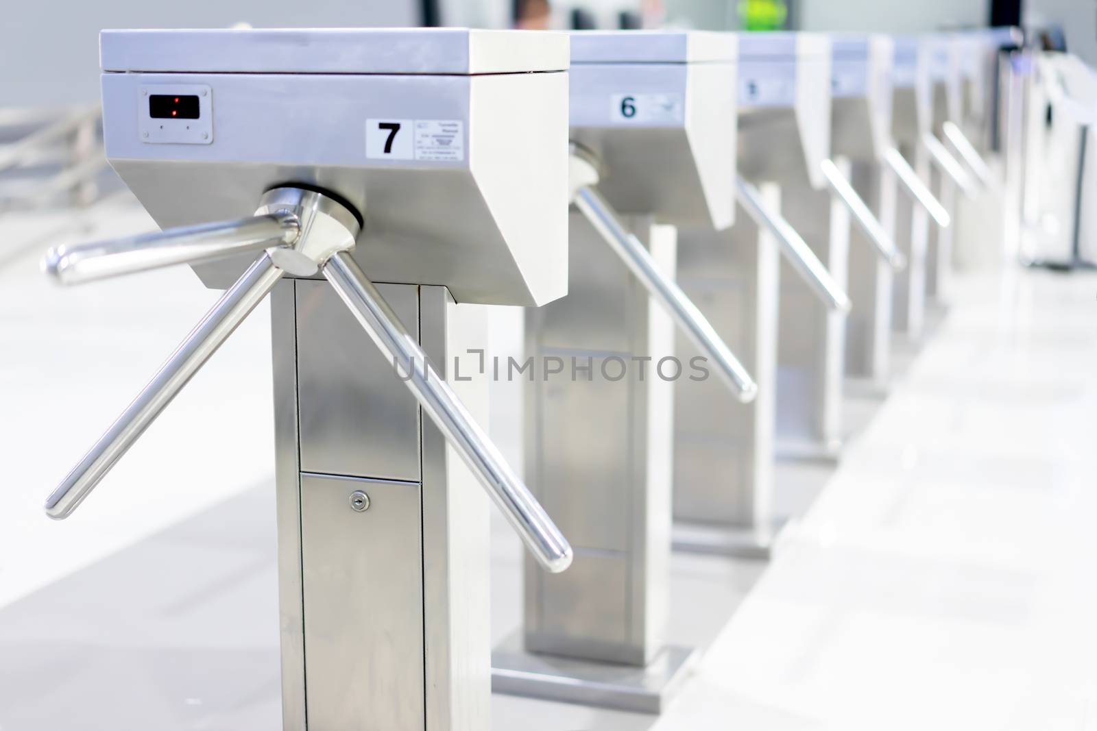 Turnstile gate for way exit or entrance by Buttus_casso