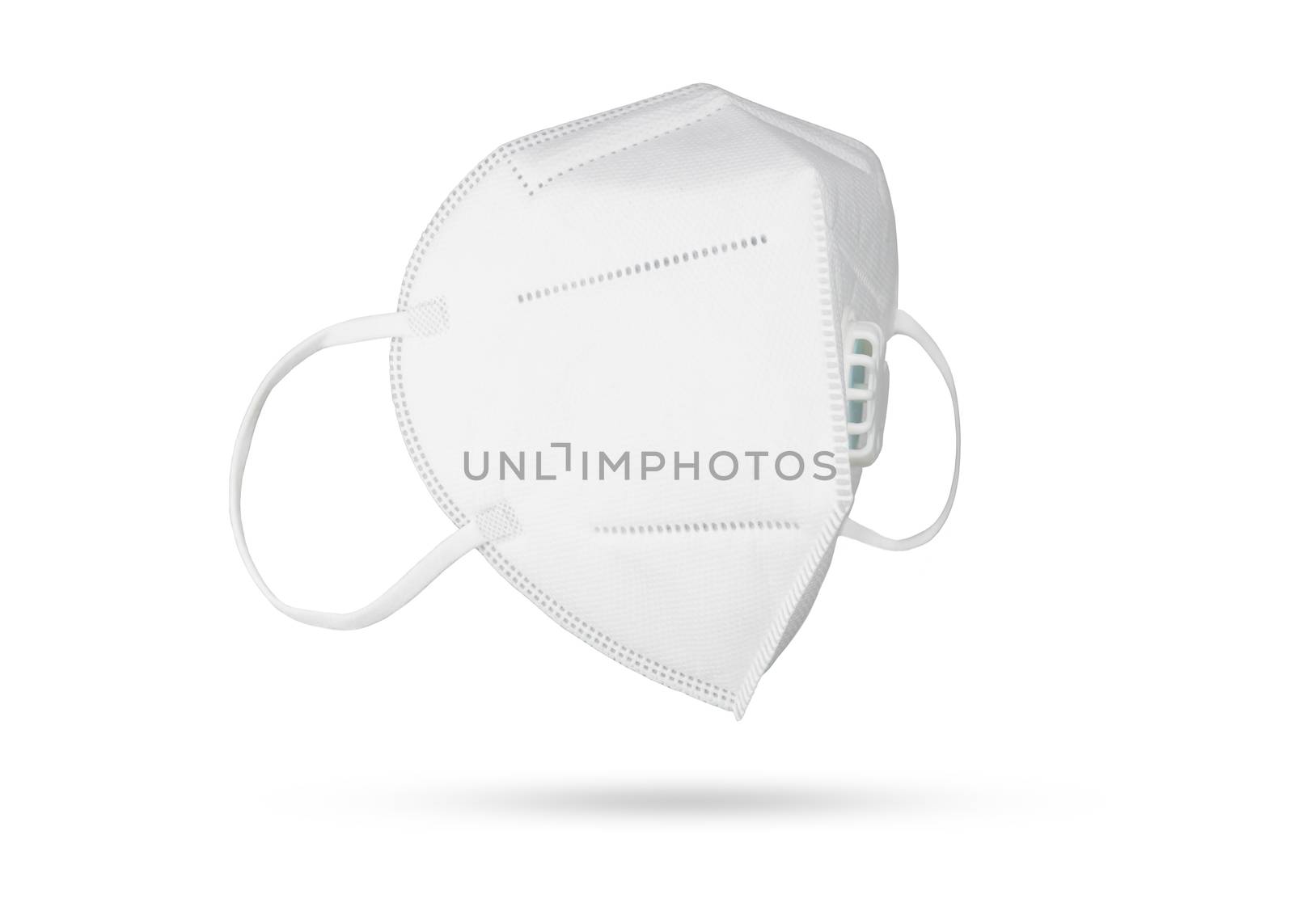 Health masks for protect pm2.5 and virus on isolated white backg by Buttus_casso