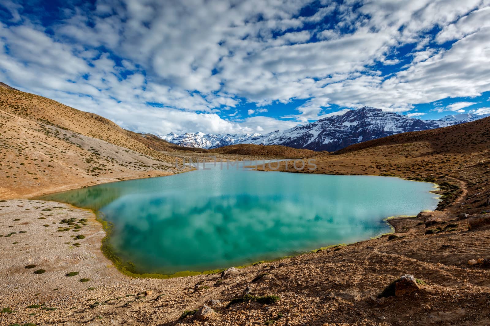 Dhankar lake in Himalayas by dimol