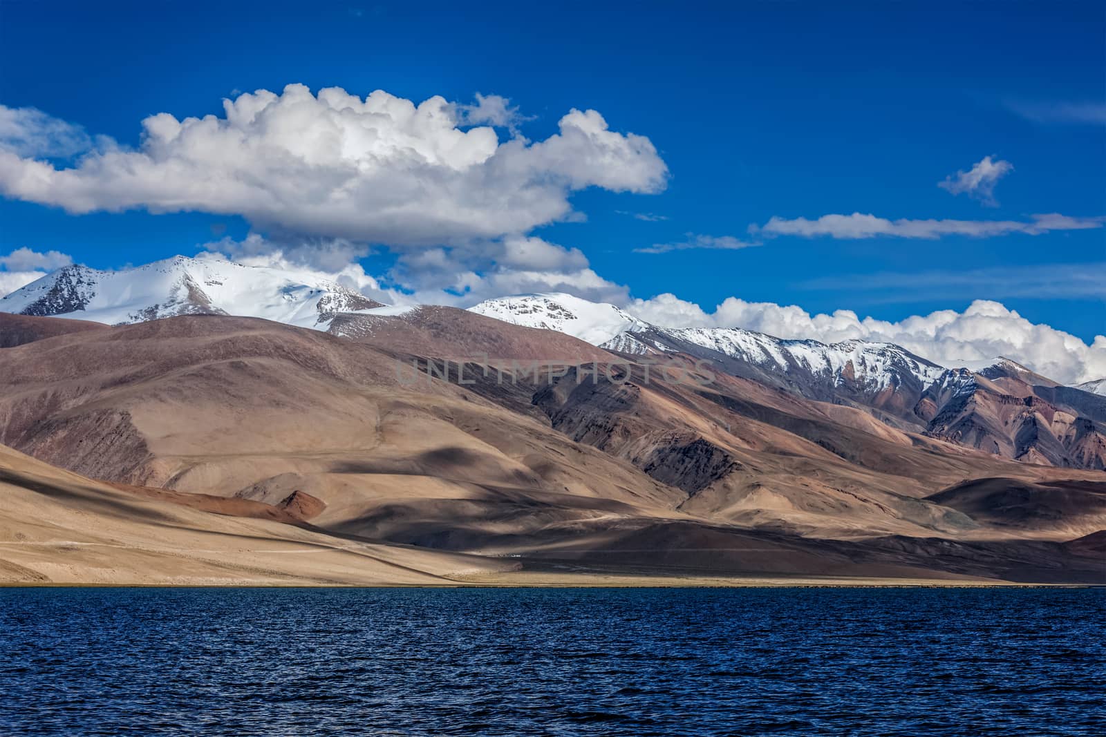 Lake Tso Moriri in Himalayas. Ladakh, Inda by dimol