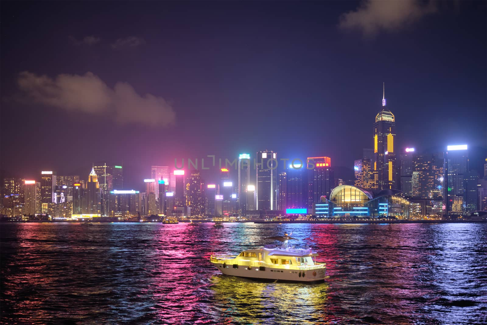 Hong Kong skyline. Hong Kong, China by dimol