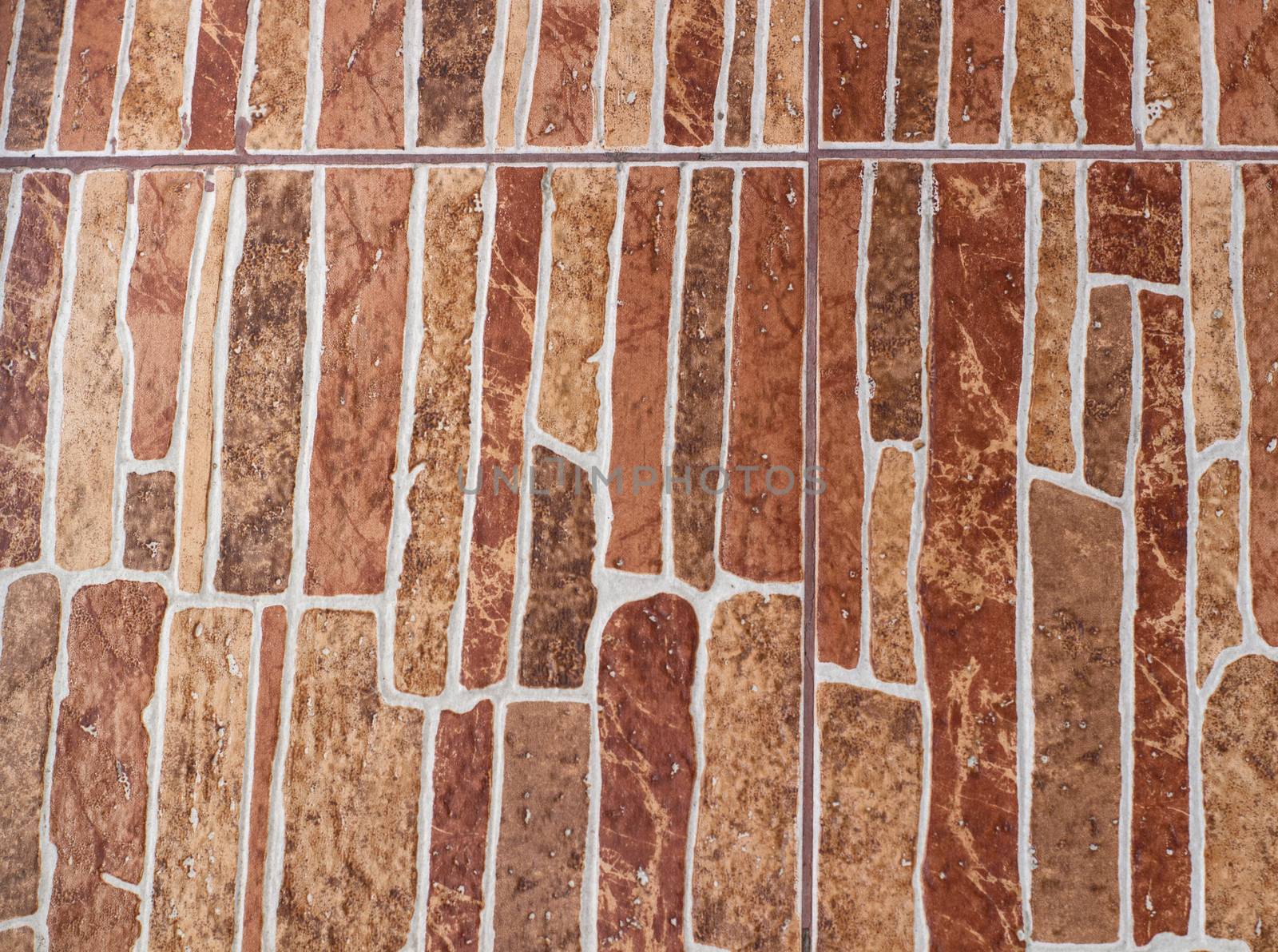 Floor tiles in the home close-up. Construction in the house.