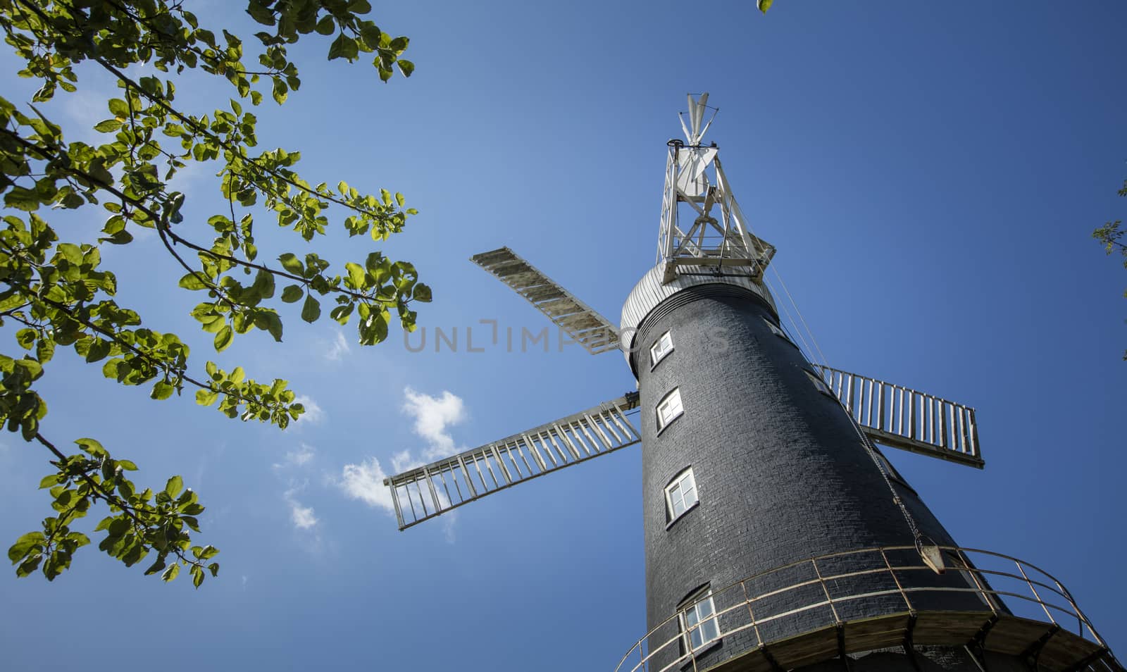 Alford, Lincolnshire, United Kingdom, July 2017, View of Alford Windmill