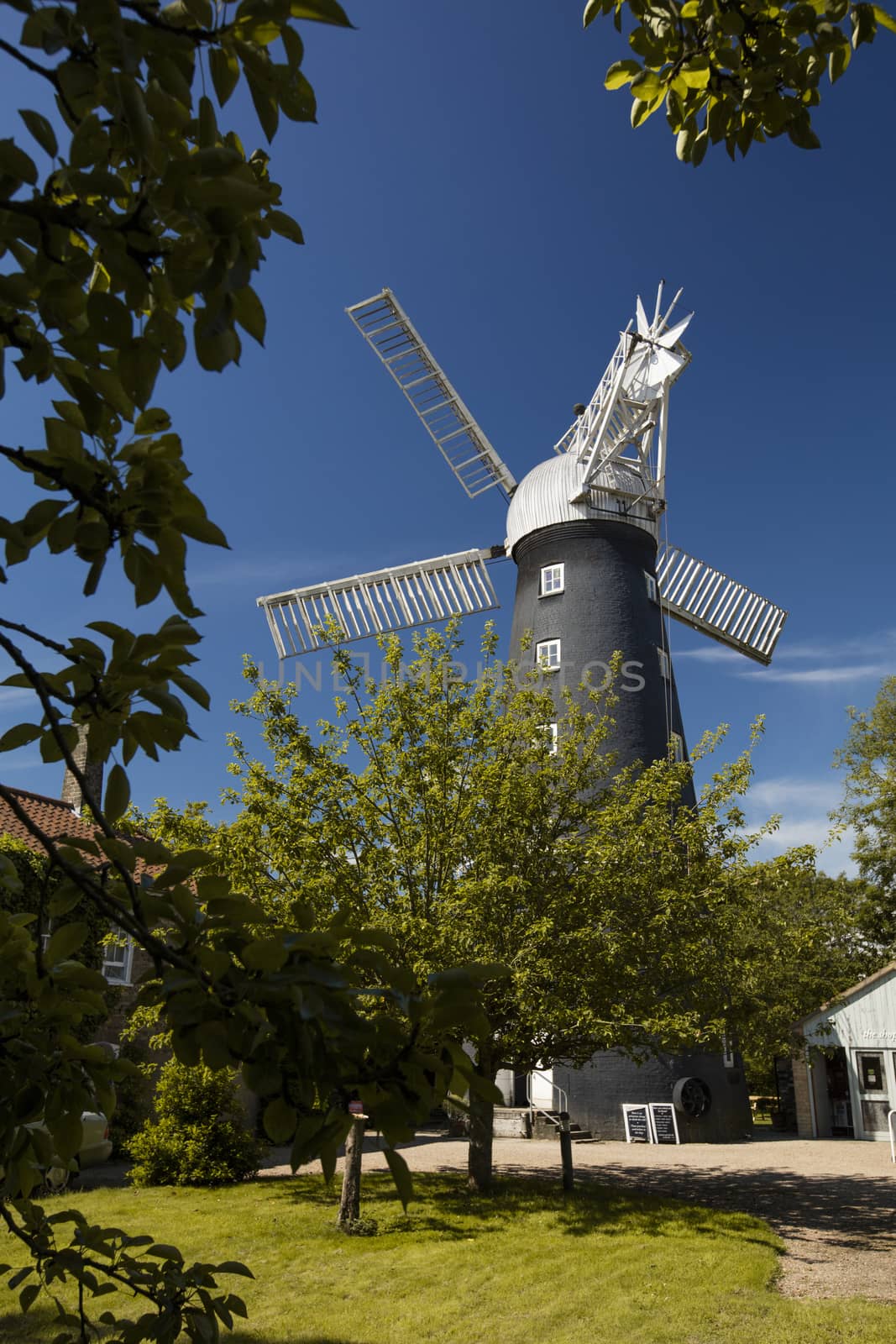 Alford, Lincolnshire, United Kingdom, July 2017, View of Alford Windmill