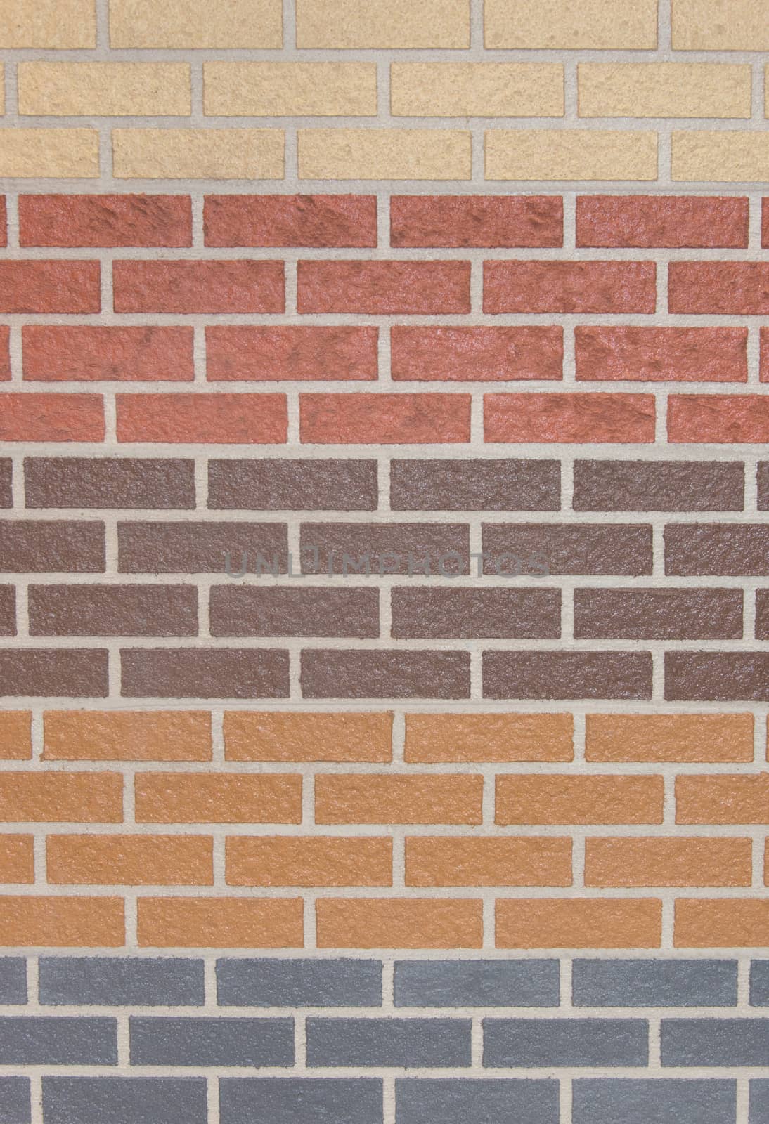 Coloured Brick Pattern
