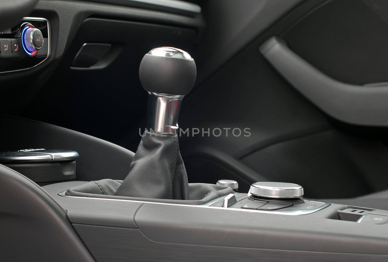 manual gear shift handle,luxury car interior