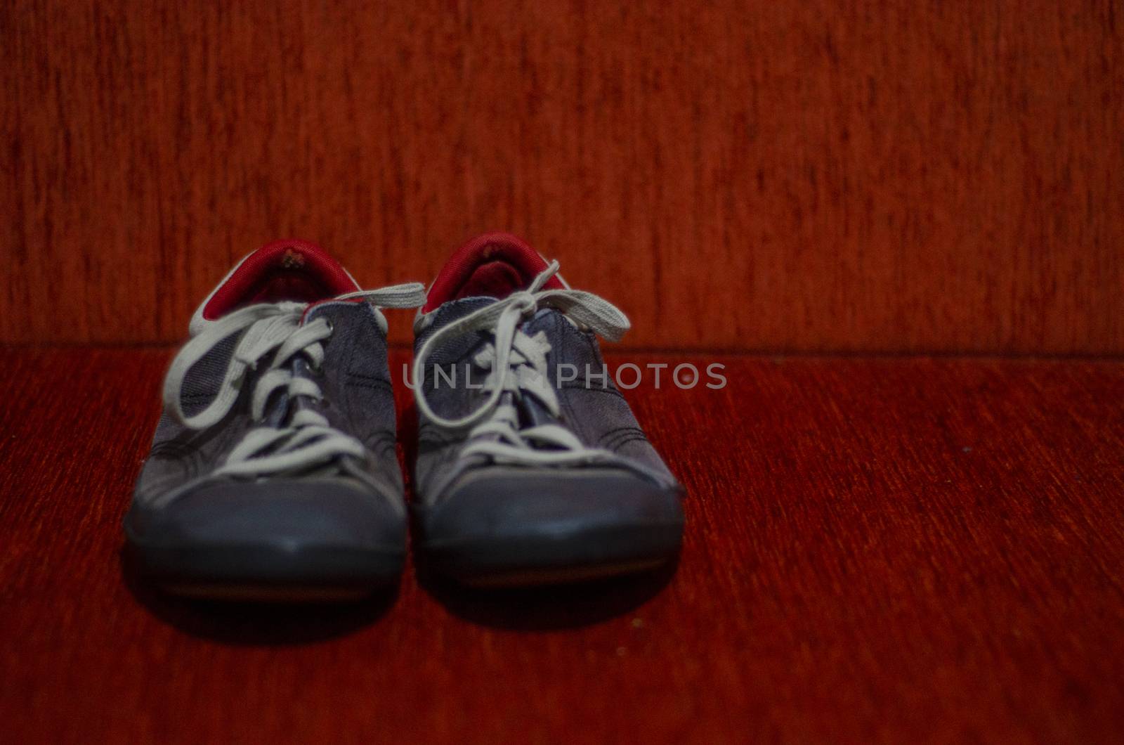 Old Grey Sport Shoes, Fashion, GYM by Hasilyus