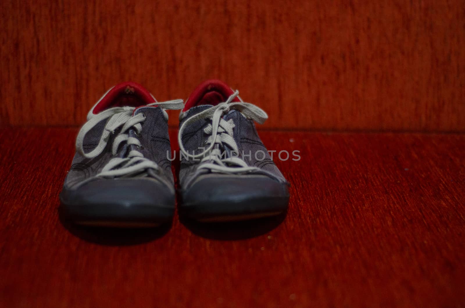 Old Grey Sport Shoes, Fashion, GYM by Hasilyus