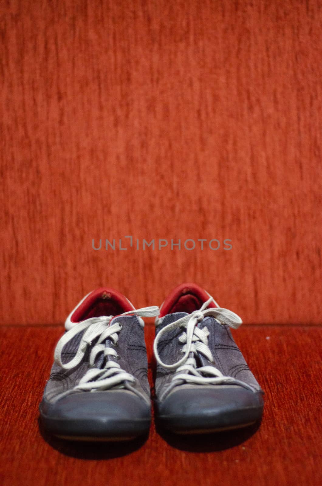 Old Grey Sport Shoes, Fashion, GYM by Hasilyus