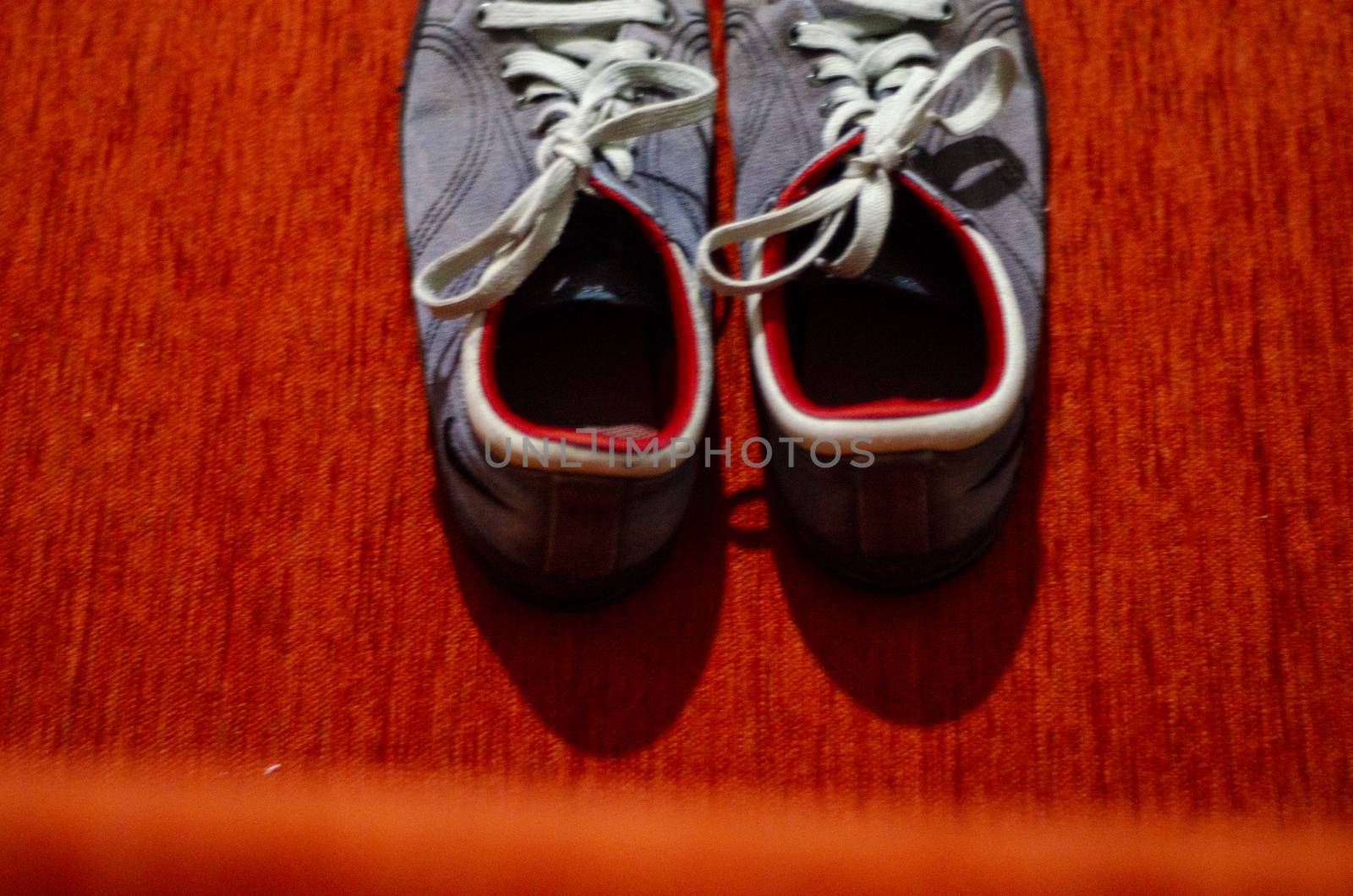 Old Grey Sport Shoes, Fashion, GYM by Hasilyus