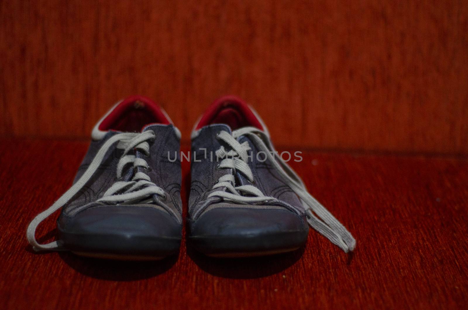 Old Grey Sport Shoes, Fashion, GYM by Hasilyus