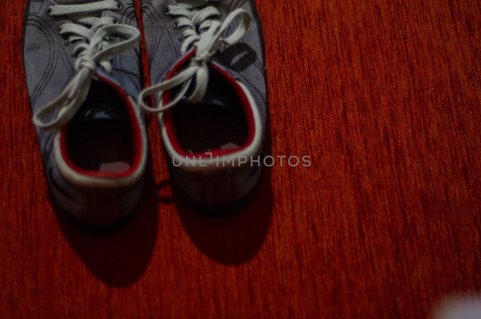 Old Grey Sport Shoes, Fashion, GYM by Hasilyus